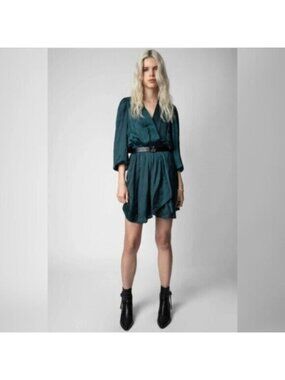 ralia satin dress ZADIG & VOLTAIRE Ralia Satin Dress
